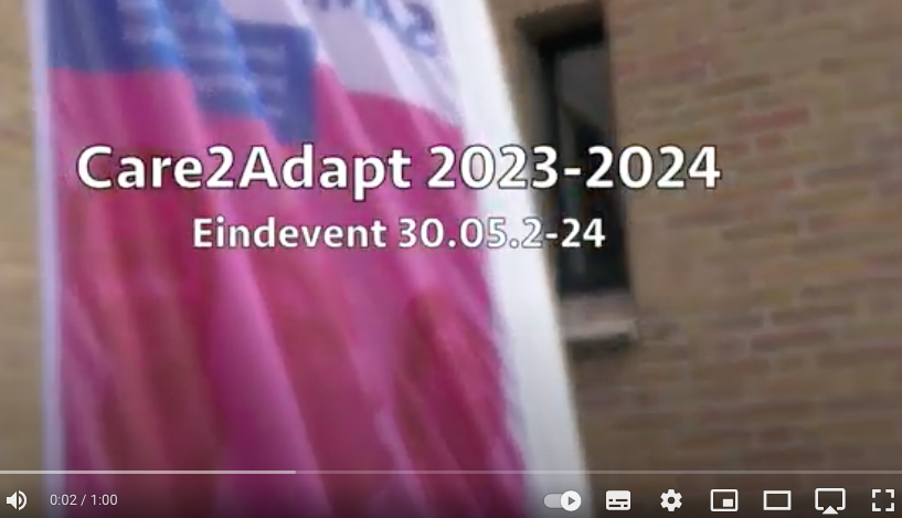 Eindevent video Care2Adapt 2023-2024